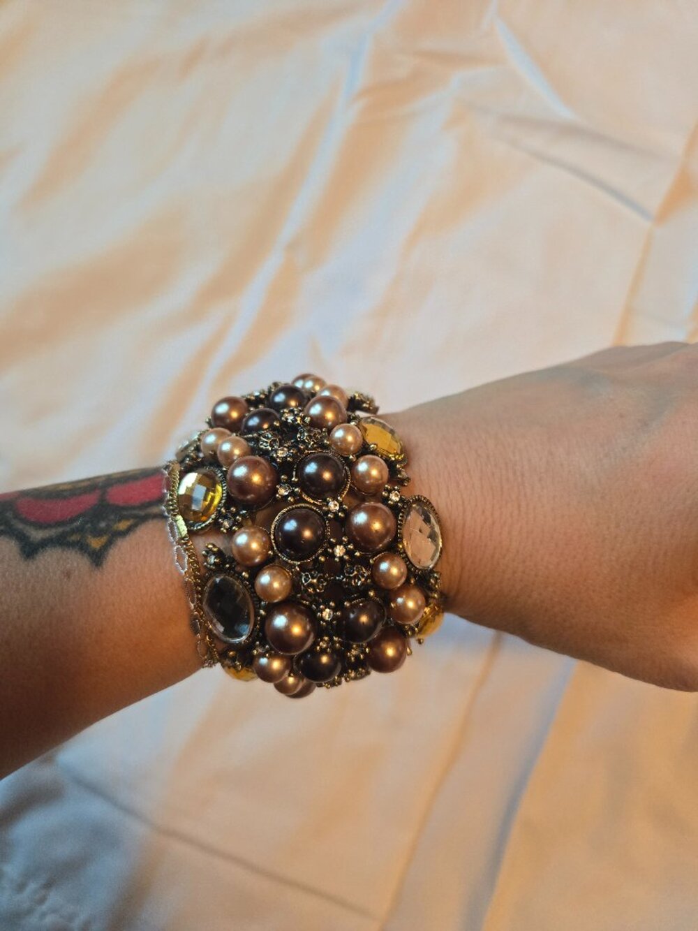 Rhinestone bracelet